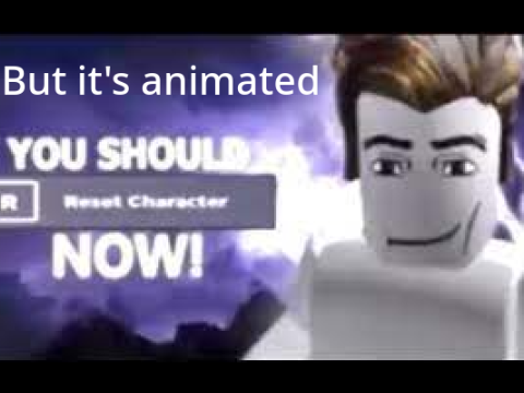 you should reset character NOW!