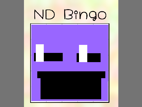 AwesomeAstralDragon's Neurodivergent Bingo! remix