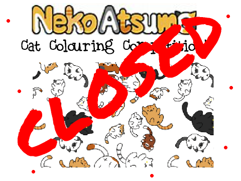 Cat Colouring Competition - Neko Atsume
