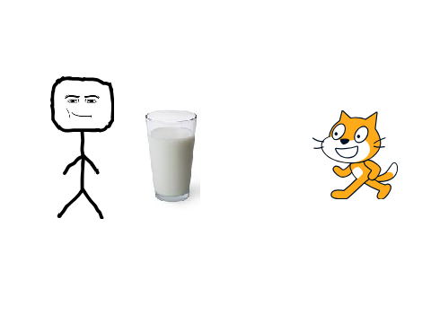 He need some milk