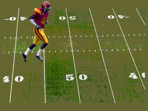 add your self to the football feild
