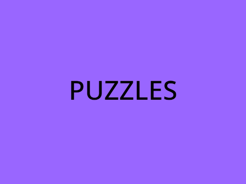 Puzzles (WIP)