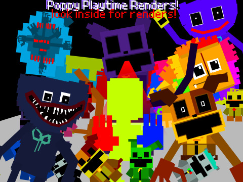 Poppy Playtime Renders