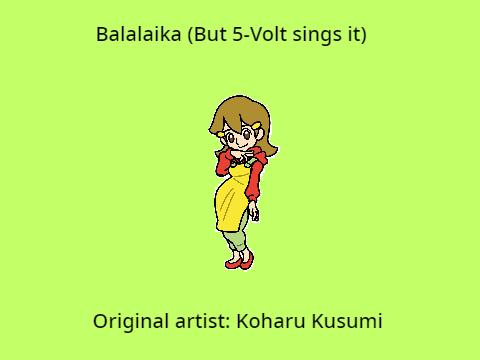 5 Volt sings Balalaika (AI Cover)