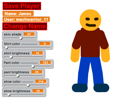 Player Customizer [Pen]