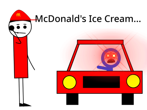 Getting ice cream at McDonalds be like...... (WITH TEXT) (remix)