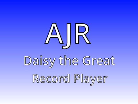 AJR Record Player remix