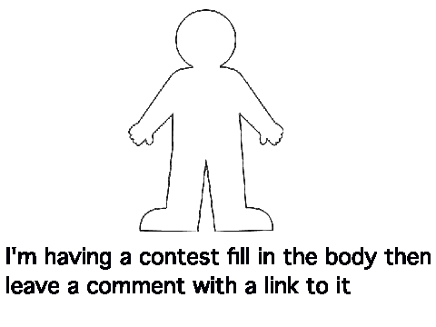 body coloring contest
