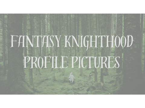 ♞ fantasy profile pictures ♞
