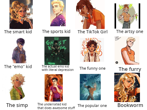 Which one are you? pjo remix
