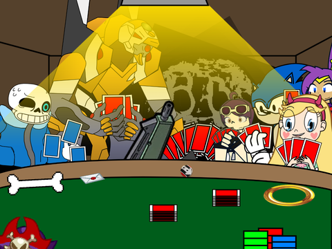 Add Crossovers playing Poker night remix