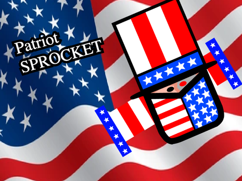 Patriot Sprocket Skin