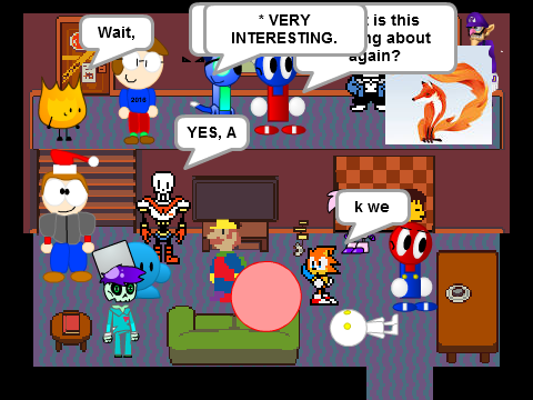 Add Yourself in Papyrus and Sans' House!  remix remix