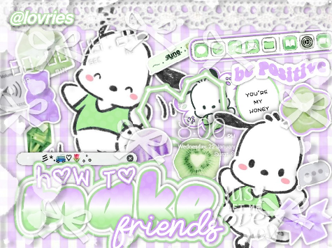  ୨♡୧ how to make friends ꕀ