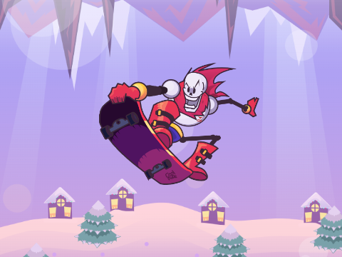 Papyrus getting some sick air