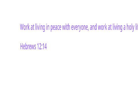 Daily Bible verse