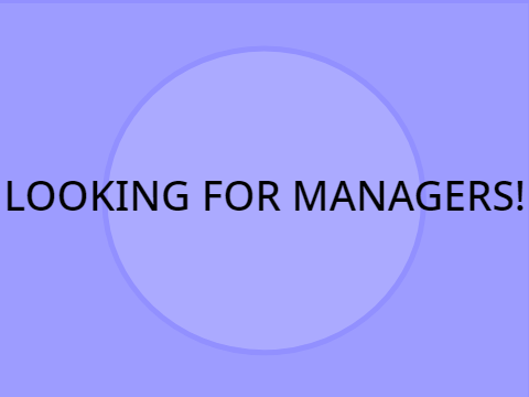 managers needed