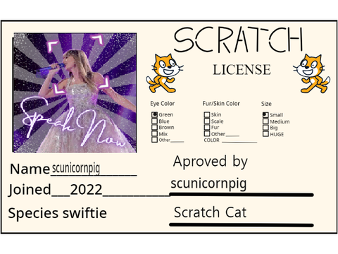 Make Your Own Scratch License remix