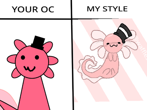 I DREW UR OC :DDD