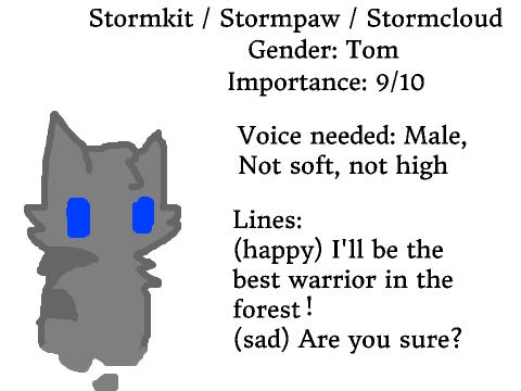 WILDFLOWER'S DESTINY~ Stormcloud