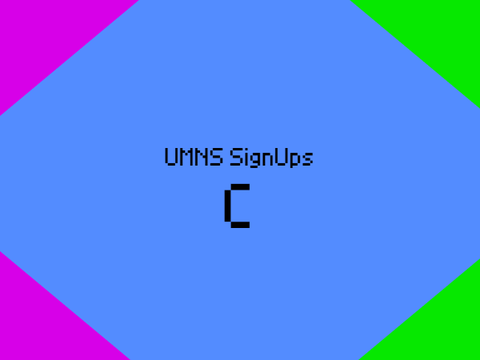 UMNS Sign Ups C remix