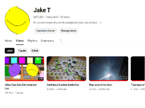 YouTube Channel now