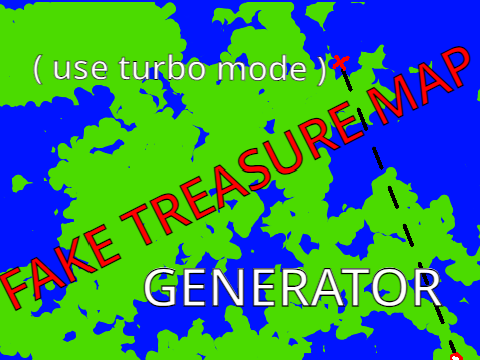 fake treasure map generator