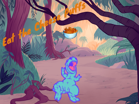 Eat the Cheese Puffs
