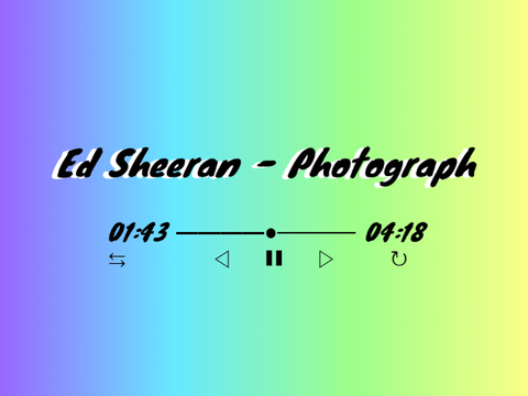 Ed Sheeran - Photograph