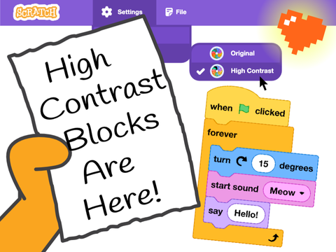 High Contrast Blocks Are Here! remix
