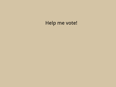 help me vote!