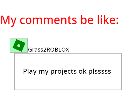 ✨My Comments✨