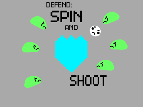DEFEND: spin and shoot!   (1.1)