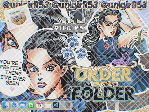 uni's silly order folder