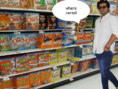 cereal aisle simulator