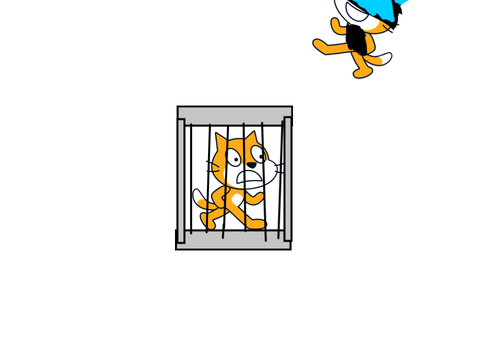 Scratch cat gets arrested?!?