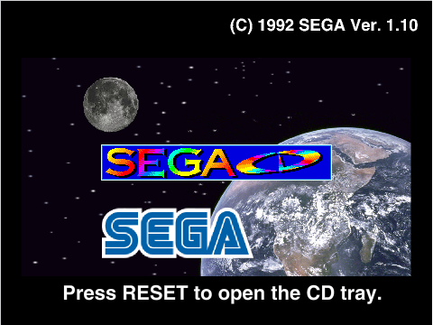 Sega CD USA Boot Screen (OLD)