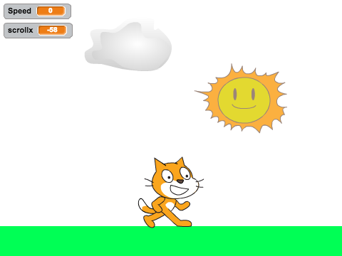 Scrolling Lesson 1 Blocks