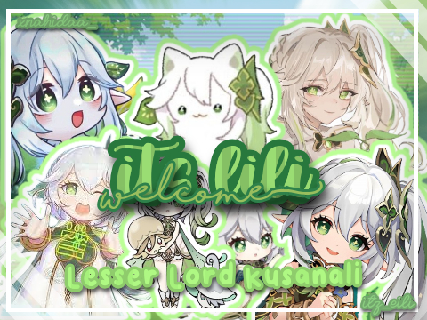 ₊˚-꒰✿꒱ bce ៸៸ for lililiii + nahida theme music