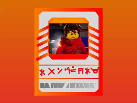  Imperian ID Card - Ninjago Dragons Rising Kai