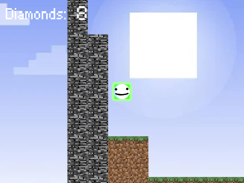 Minecraft Dream Speedrun - A Scrolling Platformer