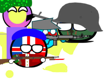 Coalition forces arrive to help!