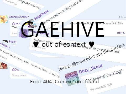 error 404: context not found, @aroaced-it ate the context