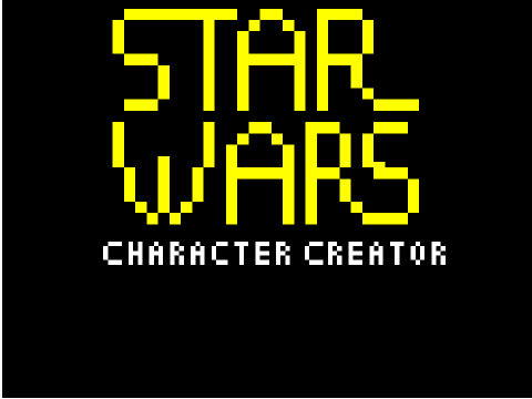 Star Wars Character Creator