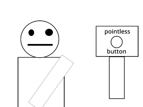 ASDF pointless button