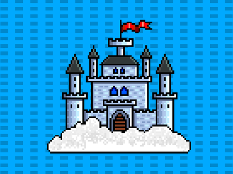 Cloud Castle | Pixel Art