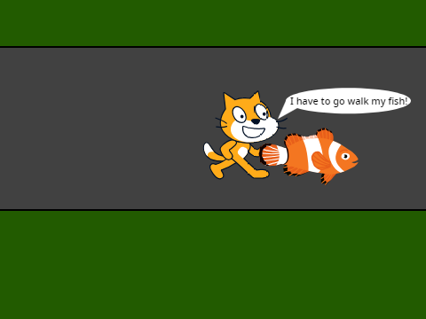 Pov you walk your fish