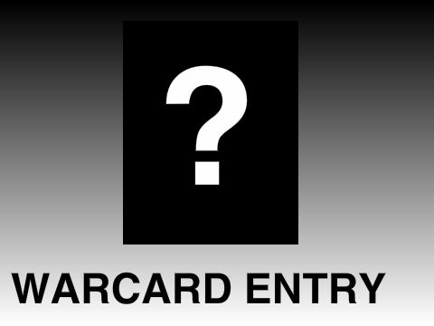 Entry 1: Warcard Card Contest