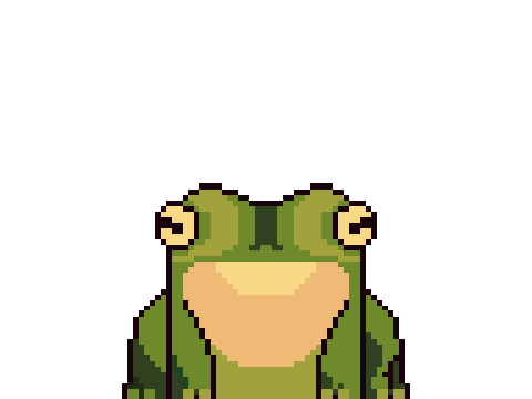 PP24 - Frog Pixel Art