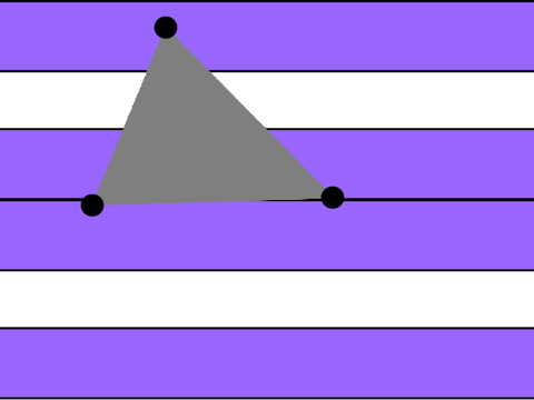 Triangle filler